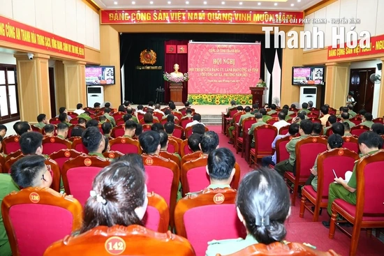 Đối thoại  giữa Công an tỉnh với công an xã, phường năm 2025
