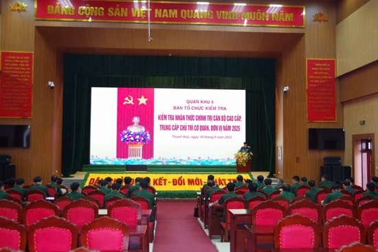 Kiểm tra nhận thức chính trị 2025