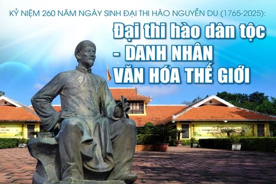 [E-Magazine] Kỷ niệm 260 năm Ngày sinh Đại thi hào Nguyễn Du (1765-2025): Đại thi hào dân tộc - Danh nhân văn hóa thế giới