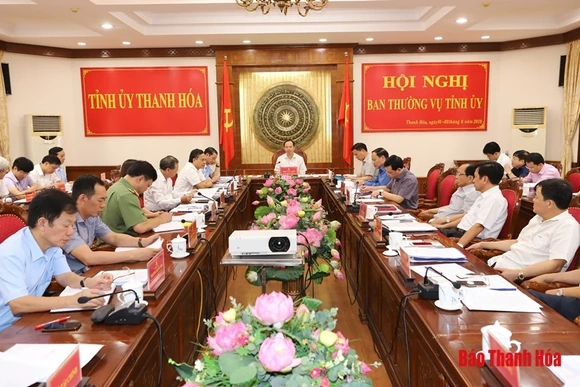 Ban Thường vụ Tỉnh ủy cho ý kiến vào Đề án bố trí công an chính quy đảm nhiệm các chức danh công an xã
