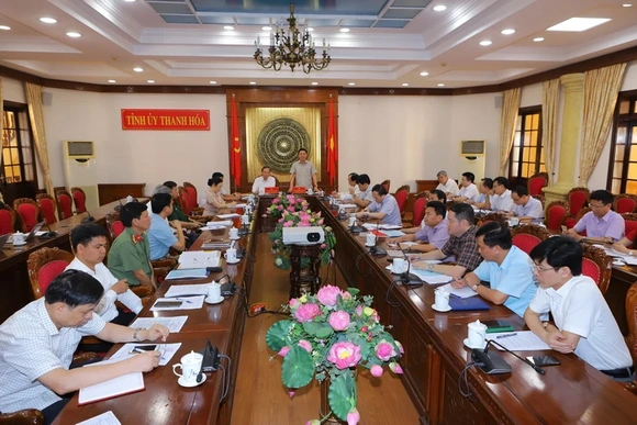 Chuẩn bị tốt các điều kiện phục vụ Đại hội đại biểu Đảng bộ tỉnh Thanh Hoá lần thứ XIX