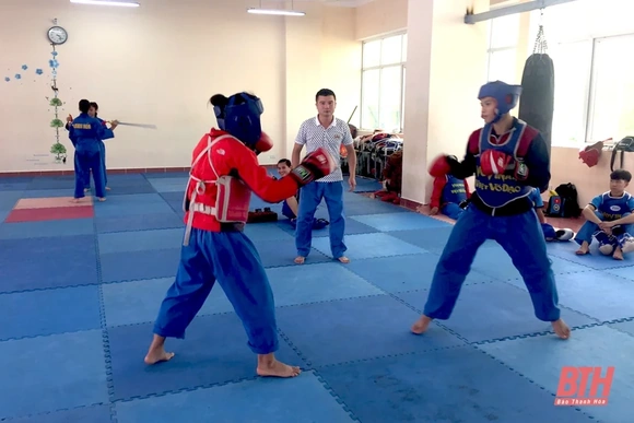 Vovinam Thanh Hóa sẵn sàng tranh vé tới SEA Games 31