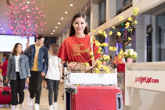 Vietjet cung cấp dịch vụ vận chuyển mai, đào dịp Tết Tân Sửu từ ngày 10-1-2021