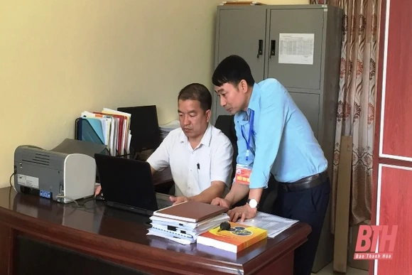 Huyện Thạch Thành: 100% đơn vị sự nghiệp, hiệp hội cung cấp thông tin Tổng điều tra kinh tế năm 2021