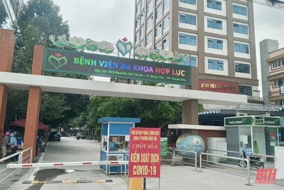 Phong toả tạm thời Bệnh viện Đa khoa Hợp Lực để thực hiện các biện pháp phòng chống dịch COVID-19