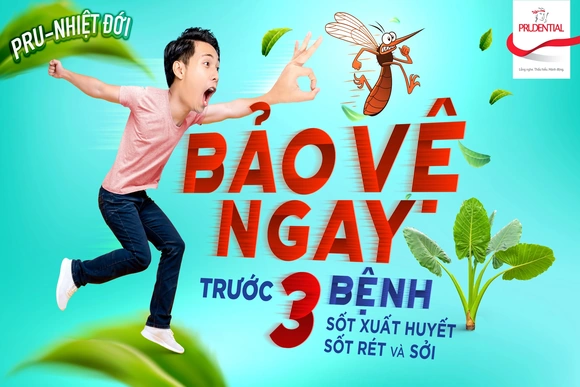Prudential  ra mắt sản phẩm bảo hiểm trực tuyến  “PRU - Nhiệt Đới”  bảo vệ trước 3 bệnh nhiệt đới phổ biến