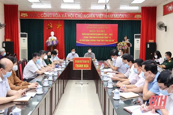 Triển khai nhiệm vụ năm học trong tình hình dịch bệnh COVID-19 và phát động Chương trình “Máy tính cho em”