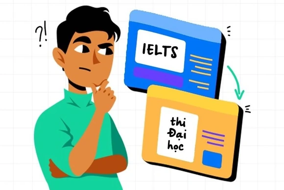 Ngồi nhà luyện IELTS để xét tuyển thẳng đại học