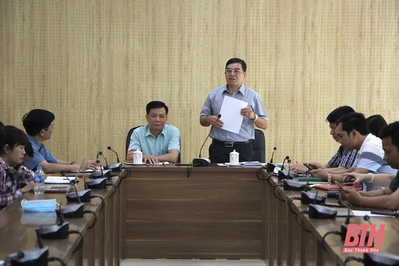 Giao ban công tác báo chí tháng 5-2022