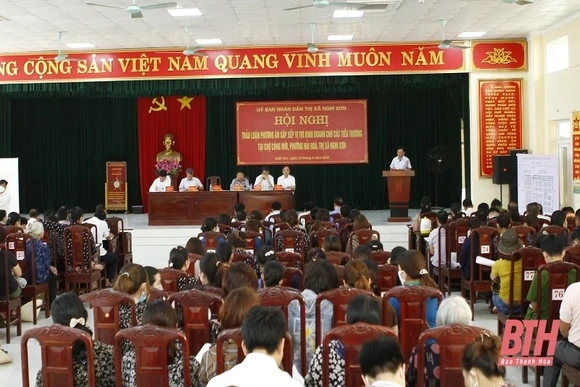 Đảm bảo hài hòa lợi ích của các bên trong thực hiện phương án sắp xếp vị trí kinh doanh tại chợ Còng