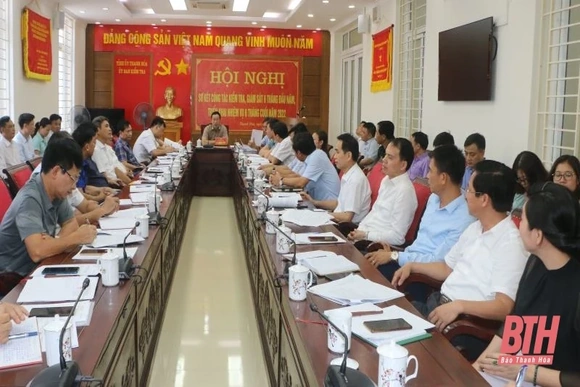Ủy ban Kiểm tra Tỉnh ủy sơ kết công tác kiểm tra, giám sát 6 tháng đầu năm 2022