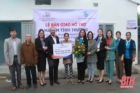 TYM Chi nhánh Thanh Hóa hỗ trợ “Mái ấm tình thương” cho hội viên phụ nữ nghèo