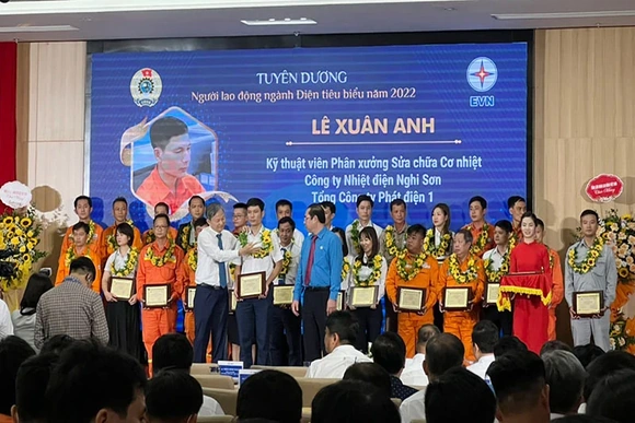 Kỹ sư Lê Xuân Anh - lao động tiêu biểu ngành Điện năm 2022
