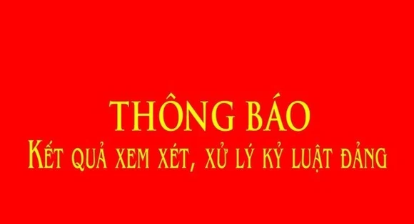 Khai trừ 6 đảng viên vi phạm pháp luật
