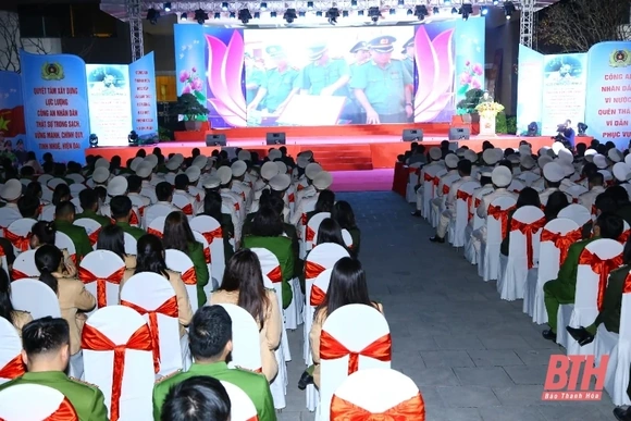 Công an Thanh Hóa kỷ niệm 75 năm ngày  Chủ tịch Hồ Chí Minh nêu Sáu Điều dạy Công an Nhân dân