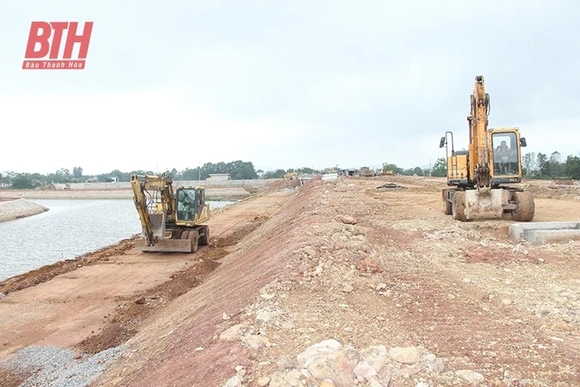 Thị xã Nghi Sơn nỗ lực thực hiện công tác giải phóng mặt bằng