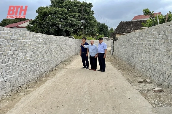 Đảng bộ xã Hà Thái phát huy vai trò&nbsp;nêu gương của cán bộ, đảng viên