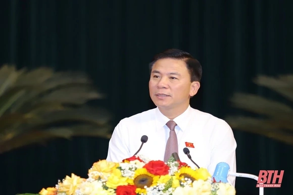 [Video] Đồng chí Đỗ Trọng Hưng, Bí thư tỉnh ủy, Chủ tịch HĐND tỉnh phát biểu bế mạc kỳ họp thứ 14 HĐND tỉnh Thanh Hóa khóa XVIII