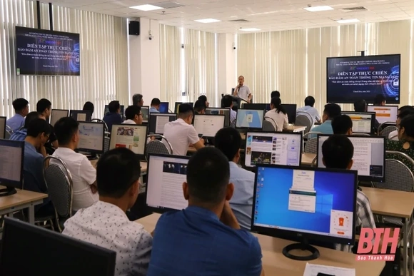 Diễn tập bảo đảm an toàn thông tin, an ninh mạng và ứng cứu sự cố năm 2023