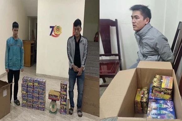 Bắt 3 đối tượng mua bán, tàng trữ, vận chuyển gần 73 kg pháo nổ các loại