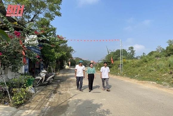 Trưởng thôn Hoàng Thanh Nam gương mẫu, tận tụy với công việc