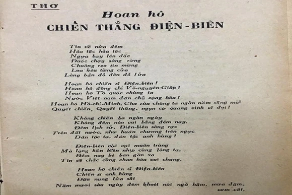 “Hoan hô chiến sĩ Điện Biên”