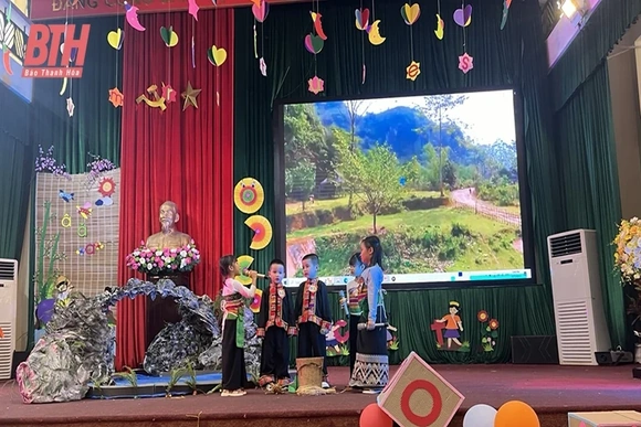 Tăng cường tiếng Việt cho học sinh dân tộc thiểu số ở Bá Thước