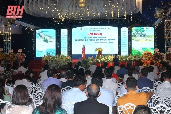 Ra mắt tân Chủ tịch và các ban của Hiệp hội Du lịch tỉnh Thanh Hóa