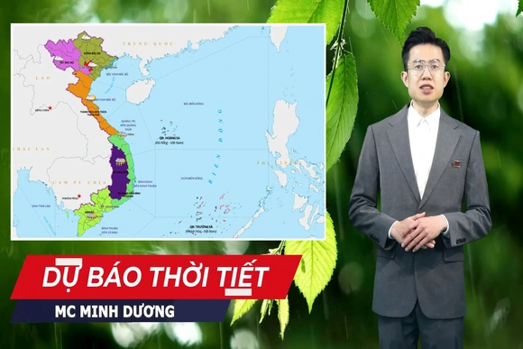 Dự báo thời tiết 22/4: Ngày nắng nóng, tối mưa dông