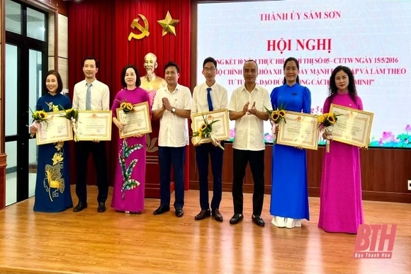 Thành phố Sầm Sơn lan tỏa sâu rộng việc học tập và làm theo Bác
