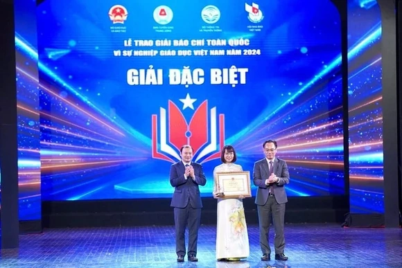 Phát động Giải báo chí toàn quốc Vì sự nghiệp giáo dục Việt Nam 2025