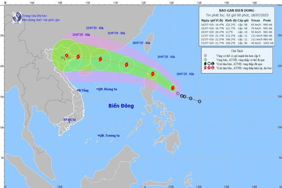 Áp thấp nhiệt đới mạnh lên thành bão Wipha, Thanh Hóa chủ động ứng phó