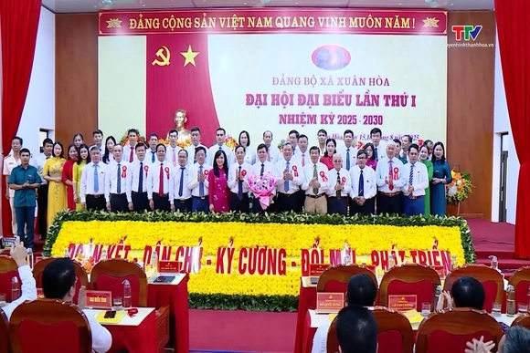 [Video] Đại hội đại biểu Đảng bộ xã Xuân Hoà lần thứ I nhiệm kỳ 2025 - 2030
