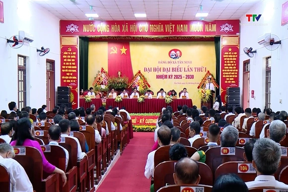 [Video] Đại hội Đại biểu Đảng bộ xã Tân Ninh lần thứ I nhiệm kỳ 2025 - 2030