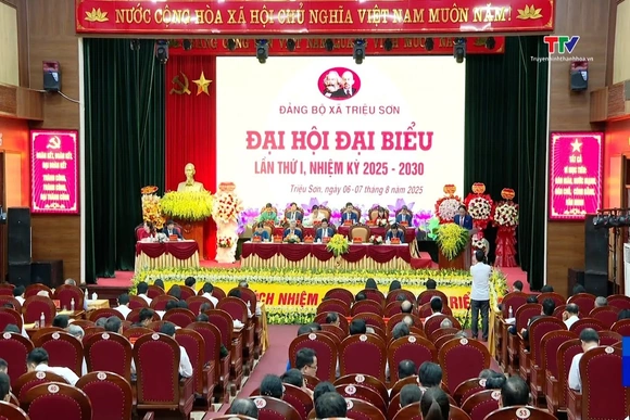 Đại hội đại biểu đảng bộ xã Triệu Sơn lần thứ I, nhiệm kỳ 2025 – 2030