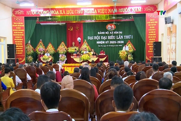 Đại hội đại biểu Đảng bộ xã Vân Du lần thứ I, nhiệm kỳ 2025 - 2030