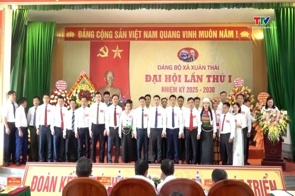 [Video] Đại hội đại biểu Đảng bộ xã Xuân Thái lần thứ I nhiệm kỳ 2025 - 2030