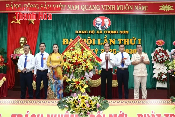 Phấn đấu đến năm 2030, Trung Sơn hoàn thành tiêu chí xã nông thôn mới