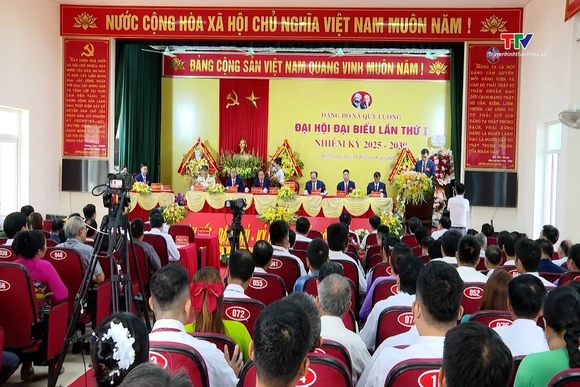 [Video] Đại hội đại biểu Đảng bộ xã Quý Lương lần I, nhiệm kỳ 2025 - 2030