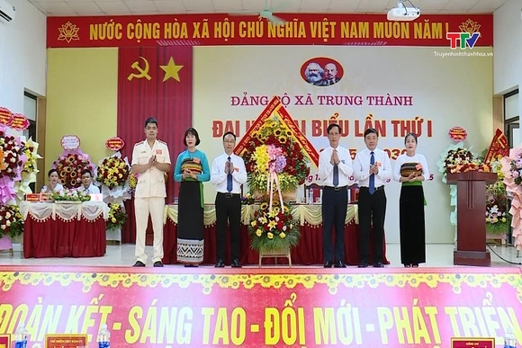 [Video] Đại hội Đảng bộ xã Trung Thành