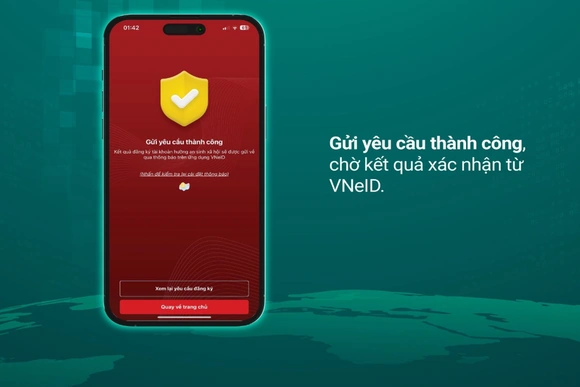 Nhiều ngân hàng hướng dẫn liên kết tài khoản hưởng an sinh xã hội trên VNeID