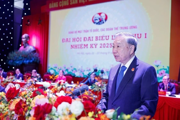 Phát biểu của Tổng Bí thư Tô Lâm tại Đại hội Đại biểu MTTQ Việt Nam lần thứ I, nhiệm kỳ 2025–2030