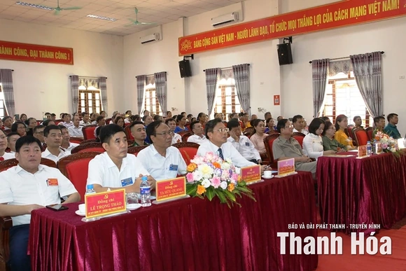 Chung sức, đồng lòng quyết tâm xây dựng xã Hoằng Tiến đạt chuẩn nông thôn mới nâng cao