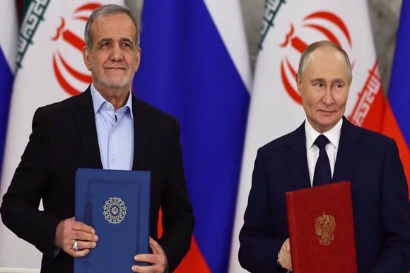 Iran và Nga chính thức bắt đầu thực thi Hiệp ước Đối tác Chiến lược
