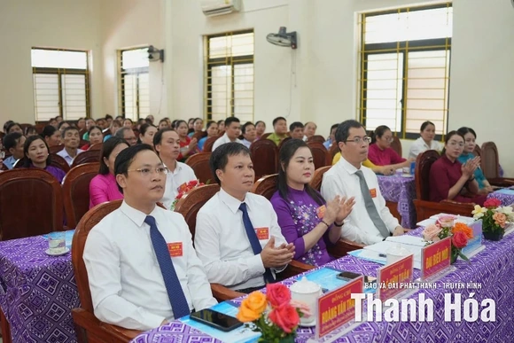 Đại hội đại biểu phụ nữ xã Đồng Lương lần thứ I, nhiệm kỳ 2025-2030
