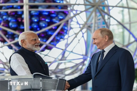 Thủ tướng Modi tái khẳng định quan hệ đối tác chiến lược Ấn Độ-Nga