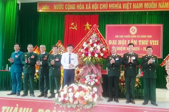 Đại hội đại biểu Hội Cựu chiến binh xã Xuân Thái lần thứ I, nhiệm kỳ 2025-2030