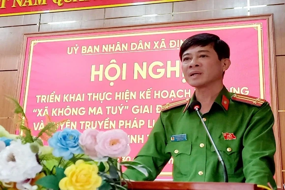 Triển khai kế hoạch xây dựng “ Xã Định Tân không ma tuý”, giai đoạn 2025 - 2030