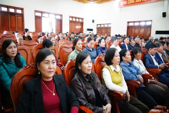 Đại biểu HĐND tỉnh tiếp xúc cử tri các xã khu vực huyện Hậu Lộc cũ