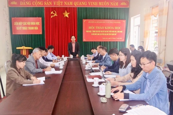 Hội thảo phản biện chính sách đột phá hỗ trợ phát triển khoa học, công nghệ và đổi mới sáng tạo